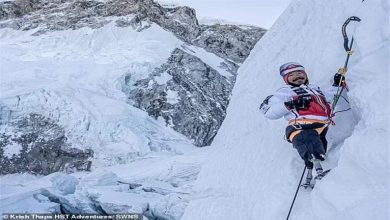 صورة واقعة فريدة.. قصة أول مبتور ساقين في العالم يتسلق جبل إيفرست
