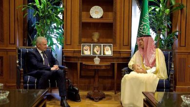 صورة الجبير يستقبل رئيس الجمعية العامة للأمم المتحدة  أخبار السعودية