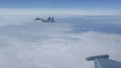 صورة مناوشات بين طائرة بولندية ومقاتلة روسية فوق البحر الأسود  أخبار السعودية