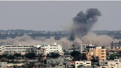 صورة بعد ساعات من الهدوء.. إسرائيل تستهدف غزة بالصواريخ  أخبار السعودية