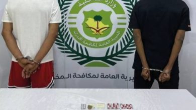 صورة «المخدرات»: القبض على شخصين لترويجهما مواد مخدرة  أخبار السعودية