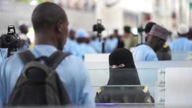 صورة وصول أولى رحلات حجاج نيجيريا  أخبار السعودية