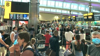 صورة فوضى في مطارات بريطانية بسبب خلل إلكتروني!  أخبار السعودية