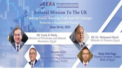 صورة انطلاق بعثة مصرية لبريطانيا لتعزيز فرص الاستثمار الأجنبي في مصر