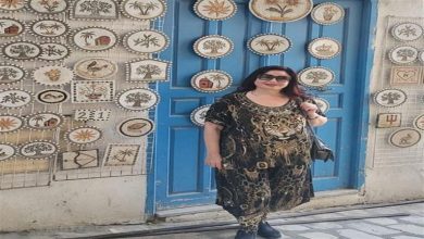 صورة إلهام شاهين تنشر صورا من جولتها السياحية في تونس