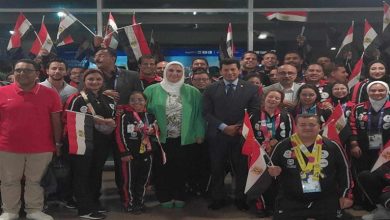 صورة حصدوا 49 ميدالية.. القباج تستقبل أبطال بعثة الأولمبياد الخاص بمطار القاهرة