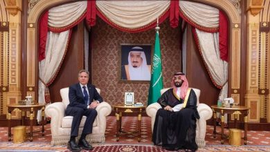 صورة ولي العهد يبحث مع وزير الخارجية الأمريكي تطورات الأوضاع الإقليمية والدولية  أخبار السعودية