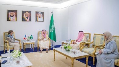 صورة وزير الخارجية يلتقي وزيرة الخارجية الفرنسية  أخبار السعودية