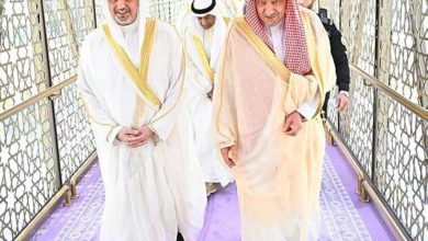 صورة الخريجي يستقبل وزير الخارجية الكويتي  أخبار السعودية
