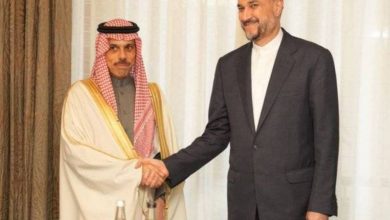 صورة الزيارة الأولى منذ أعوام.. وصول وزير الخارجية إلى إيران  أخبار السعودية