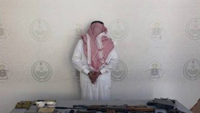 صورة القبض على شخص لترويجه مادة الحشيش المخدر بتبوك  أخبار السعودية