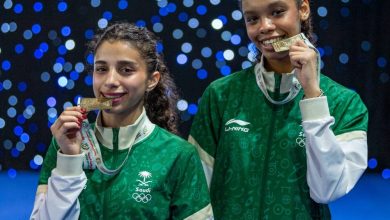 صورة «السيدات» يرفعن غلّة الأخضر في دورة الألعاب العربية  أخبار السعودية