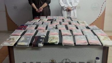 صورة شرطة القصيم تحبط ترويج 45 كيلوغراماً من مادة الحشيش المخدر  أخبار السعودية