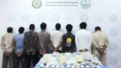 صورة «مكافحة المخدرات» تضبط 693 كيلوغراماً من مادة الحشيش المخدر في 3 عمليات أمنية  أخبار السعودية