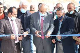 صورة افتتاح مشاريع في محافظة الخليل