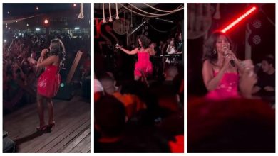 صورة بالفيديو- روبي ترقص في حفل الساحل الشمالي على أغنية “نمت ننه”