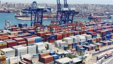 صورة الإحصاء: 24% ارتفاعا بقيمة صادرات مصر للأردن خلال 2022