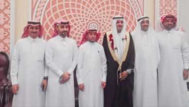 صورة آل عواف يزفون علي للقفص الذهبي  أخبار السعودية