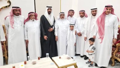 صورة أبو زيدان والعوبثاني يحتفلان بزواج أسامة  أخبار السعودية