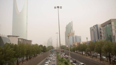 صورة «الأرصاد»: رياح مثيرة للأتربة والغبار على مناطق الحدود الشمالية والشرقية والرياض  أخبار السعودية