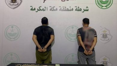 صورة شرطة جدة تقبض على شخصين لترويجهما مادة الإمفيتامين المخدر  أخبار السعودية
