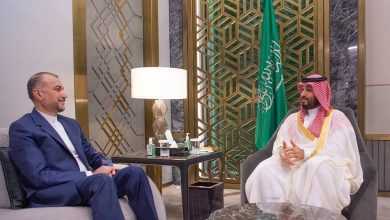 صورة ولي العهد يستقبل وزير الخارجية الإيراني ويستعرضان العلاقات بين البلدين  أخبار السعودية