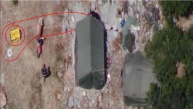 صورة هنغبي: خيمة حزب الله “لعبة اطفال”