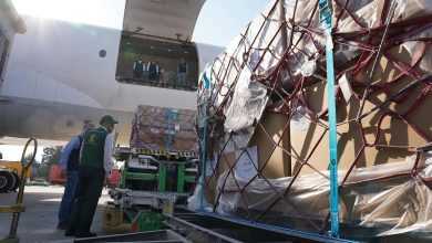 صورة تحمل 27 طنا من المعدات الطبية.. وصول الطائرة الإغاثية السعودية الـ19 إلى تركيا