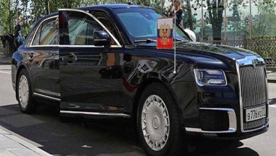 صورة “أوروس الخارقة”.. تعرف على مواصفات سيارة الرئاسة الروسية (صور)