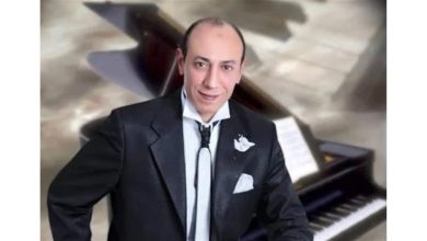 صورة وفاة الفنان هشام خليل نجل شقيق الموسيقار أحمد خليل