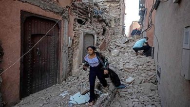صورة رانيا يوسف وأمال ماهر ومي كساب .. النجوم ينعون ضحايا زلزال المغرب