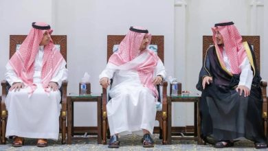 صورة نائب أمير الشرقية يعزي فهد بن عبدالله بن جلوي  أخبار السعودية
