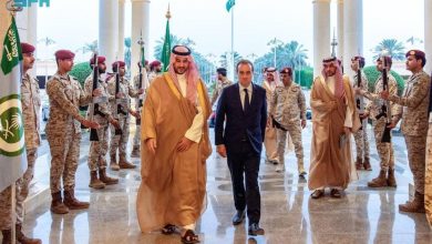 صورة وزير الدفاع يستقبل وزير القوات المسلحة لدى الجمهورية الفرنسية  أخبار السعودية