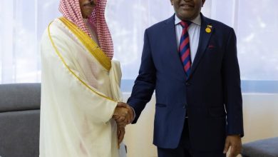 صورة وزير الخارجية يبحث مع رئيس جزر القمر تعزيز العلاقات  أخبار السعودية