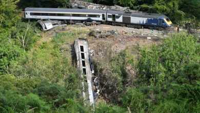 صورة أسكتلندا: إصابات في تصادم قطارين أحدهما بني قبل 100 عام  أخبار السعودية