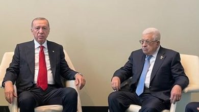 صورة الرئيس عباس يلتقي نظيره التركي في نيويورك