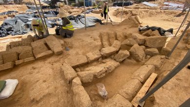 صورة غزة: العثور على 4 قبور جديدة في المقبرة الرومانية تعود لألفي عام