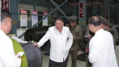 صورة كوريا الشمالية تكشف عن غواصة نووية هجومية جديدة