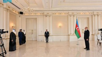 صورة “الجطيلي” يقدم أوراق اعتماده سفيرًا لخادم الحرمين الشريفين لدى أذربيجان