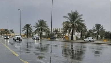 صورة حالة الطقس اليوم.. رياح نشطة وأمطار رعدية على بعض المناطق في المملكة