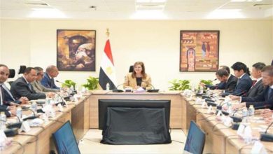 صورة وزيرة التخطيط تبحث فرص الاستثمار المتاح في مصر مع وفد ياباني