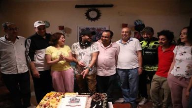 صورة بالصور- ندى بسيوني ومروة عبد المنعم وهشام إسماعيل يحتفلون بـ”أسرة في بعضينا”