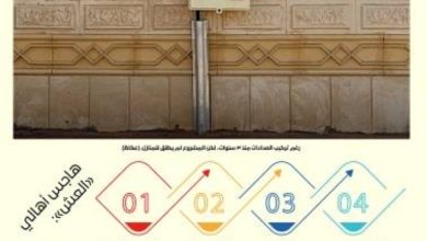صورة «المياه الوطنية» لـ«عكاظ»: «عش حائل» في مراحله النهائية  أخبار السعودية