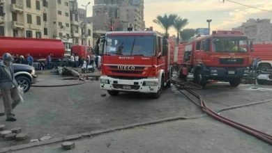 صورة 50 مليون جنيه خسائر أولية لحريق سوق «السيدة زينب» الشعبي جنوب القاهرة  أخبار السعودية