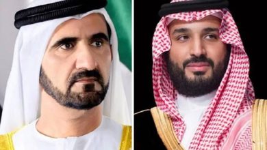 صورة ولي العهد يتلقى رسالة خطية من نائب رئيس الإمارات رئيس مجلس الوزراء حاكم دبي  أخبار السعودية