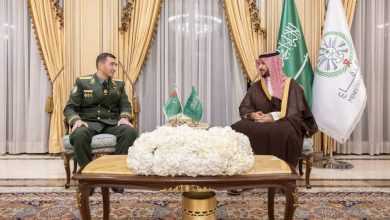 صورة خالد بن سلمان يلتقي أمين مجلس أمن الدولة وزير الدفاع التركماني  أخبار السعودية