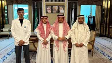 صورة نائب وزير الداخلية يستقبل فريق جمعية مكافحة أمراض القلب «نبضات»  أخبار السعودية
