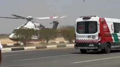 صورة الإسعاف الجوي بجازان ينقل مصابًا بأزمة قلبية من بيش إلى مستشفى الأمير محمد بن ناصر