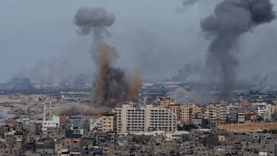 صورة تجدد الغارات الإسرائيلية على قطاع غزة