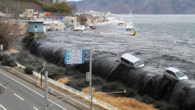 صورة زلزال قوي يضرب اليابان وتحذير من تسونامي محتمل